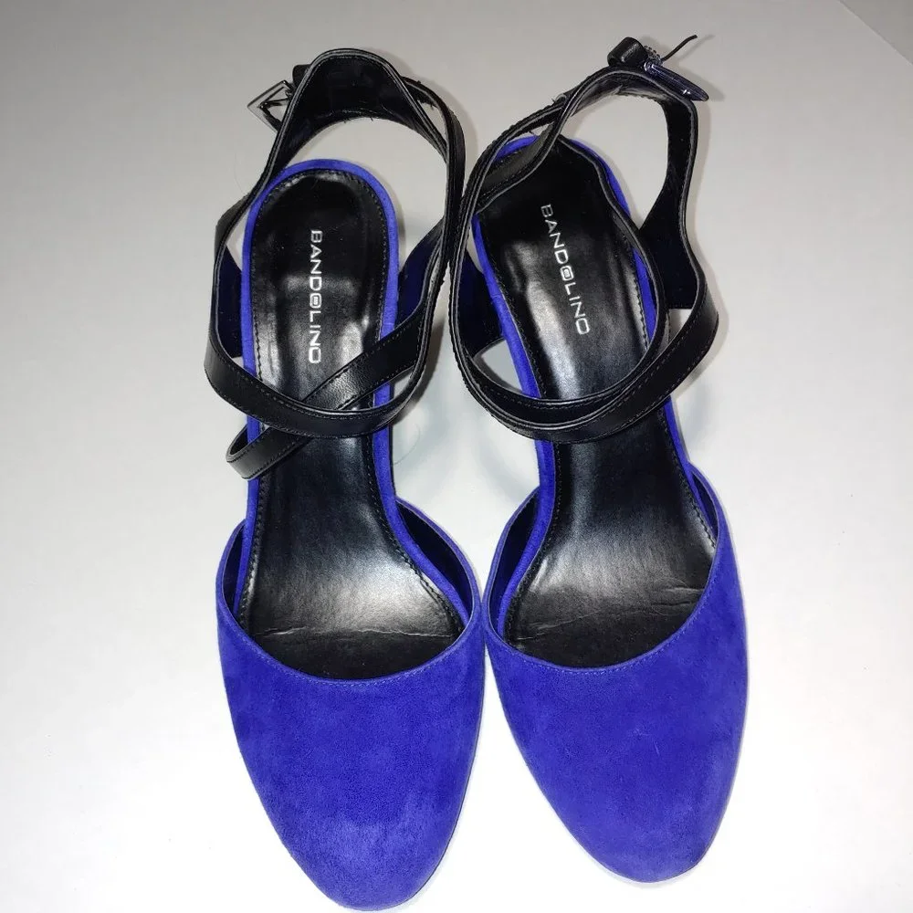 Bandolino wedge faux